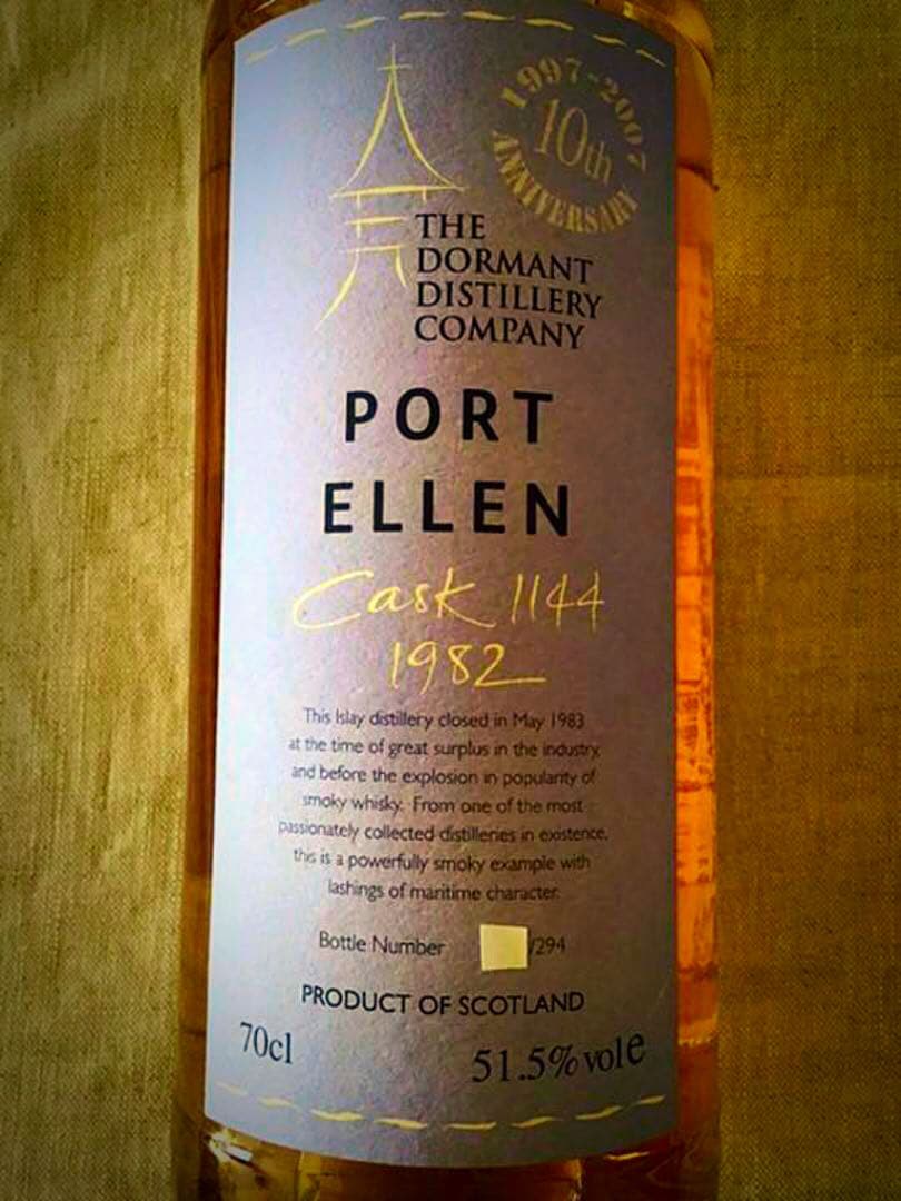 40本のみ ポートエレン 1982 ドーマントディスティラリーカンパニー