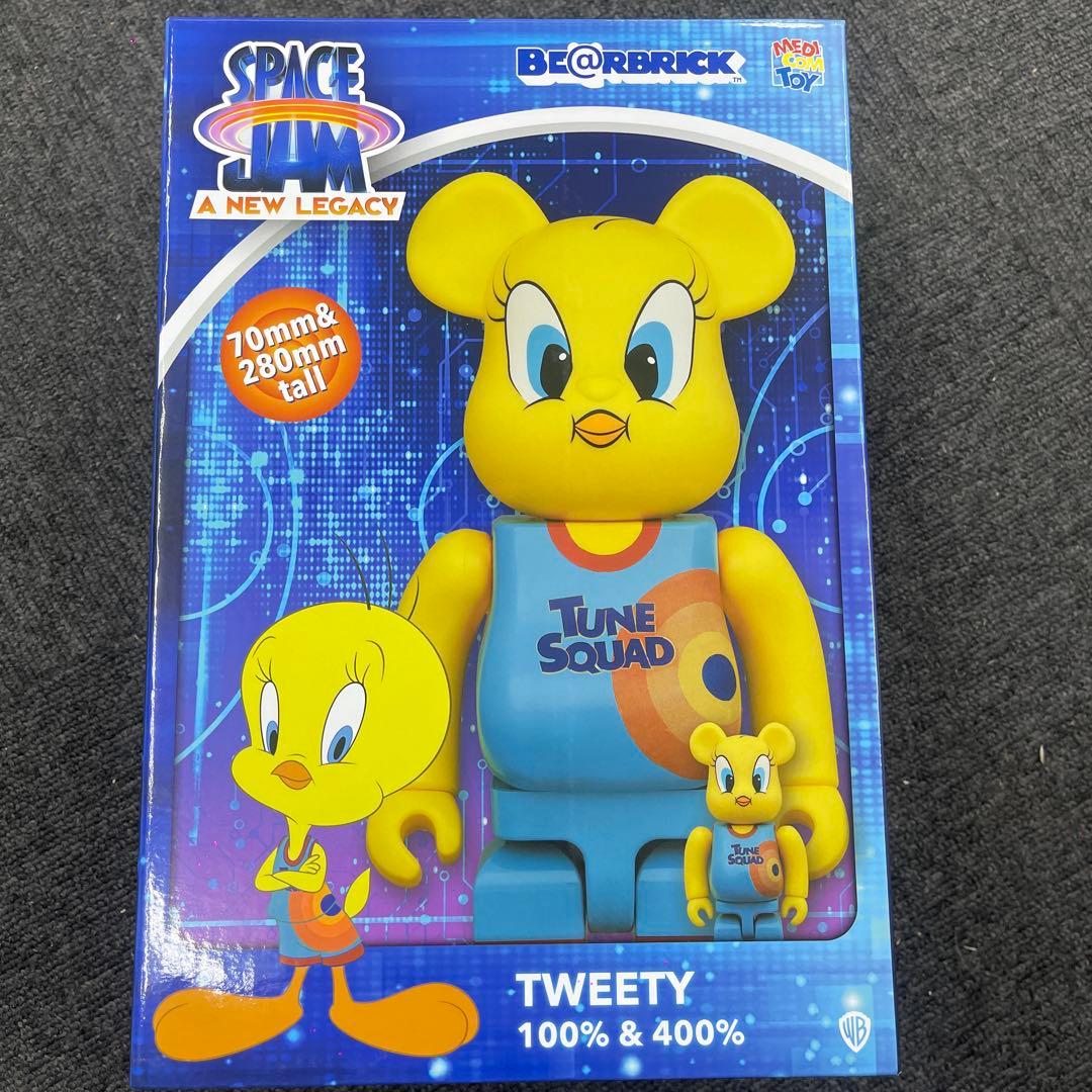 mzk品まとめTASMANIAN とTWEETY 100% 400% 2点