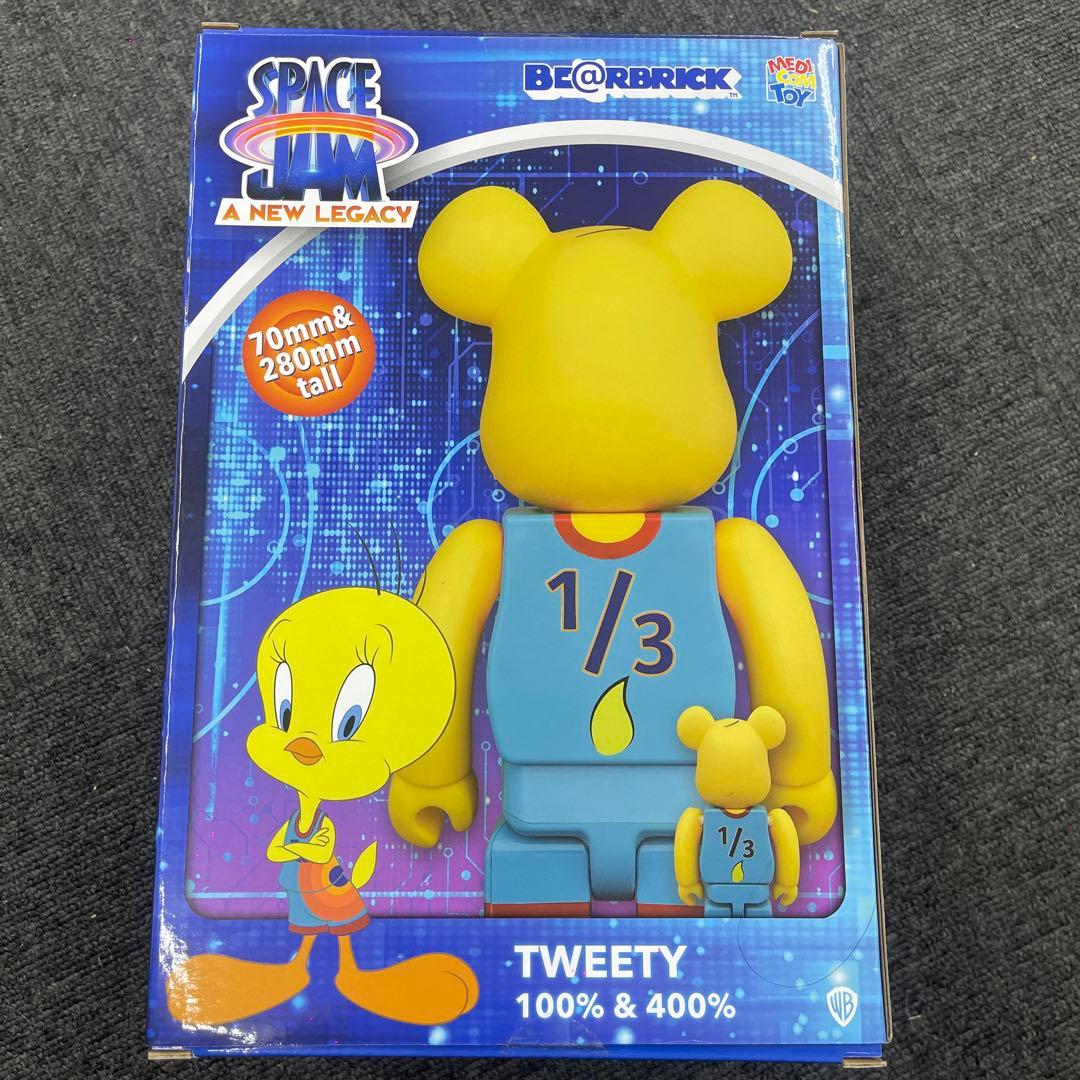 mzk品まとめTASMANIAN とTWEETY 100% 400% 2点