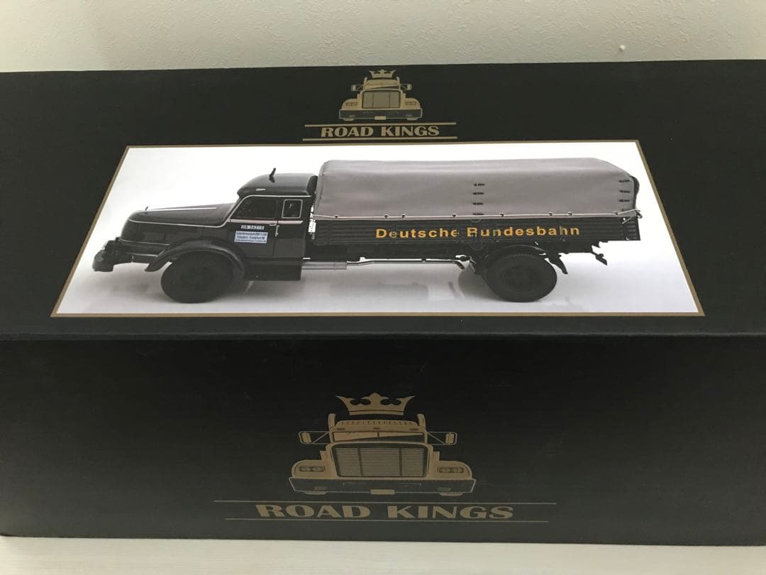 ROAD KINGS 1/18 KruppTitan SWL 80 ダークグレー
