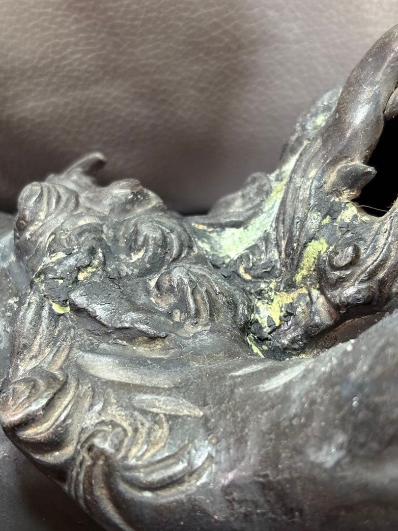 獅子　置物