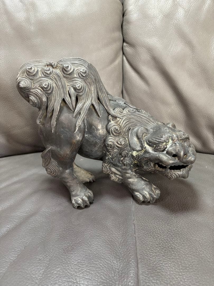 獅子　置物