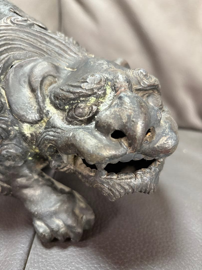 獅子　置物