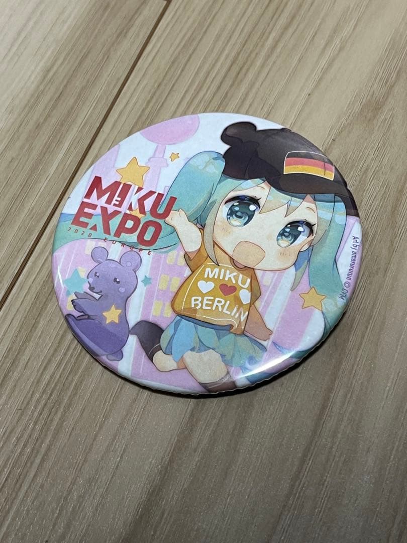 初音ミク　缶バッジ　MIKU EXPO2020