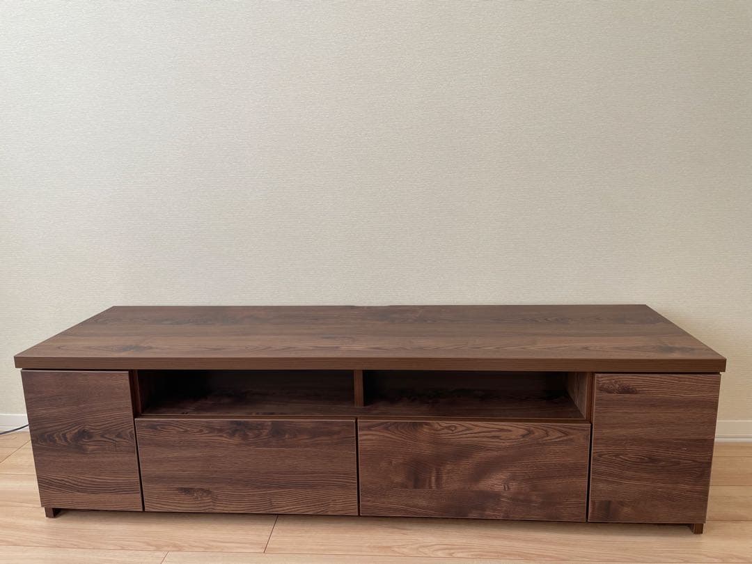 【送料込:12/7まで出品】LOWYA テレビボード ブラウン 160cm