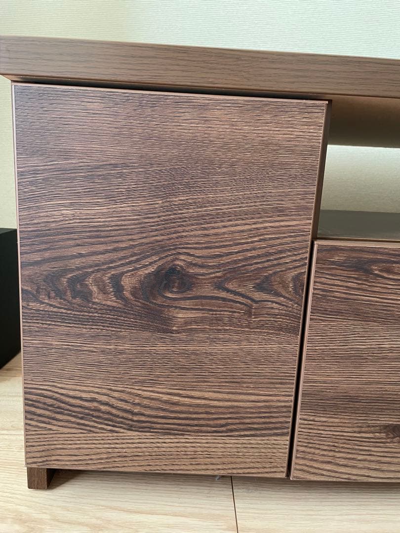 【送料込:12/7まで出品】LOWYA テレビボード ブラウン 160cm