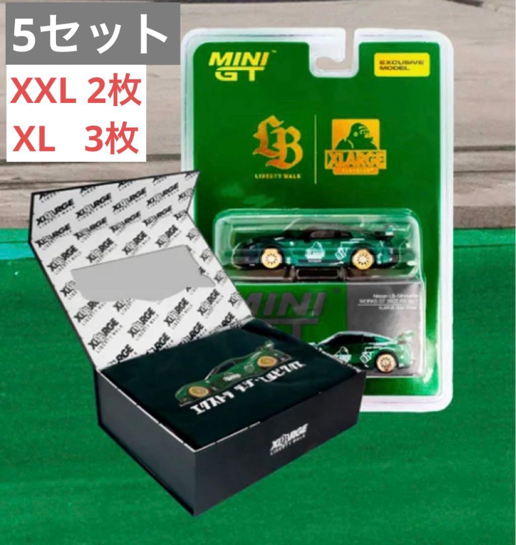 LBWK × XLARGE PREMIUM BOX（ミニカー＆Tシャツ)5セット