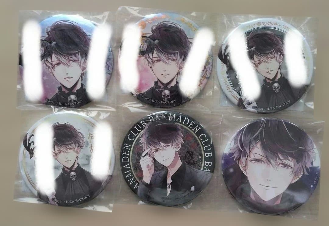 DIABOLIK LOVERS ディアラバ ルキ 缶バッジ UR入りセット13