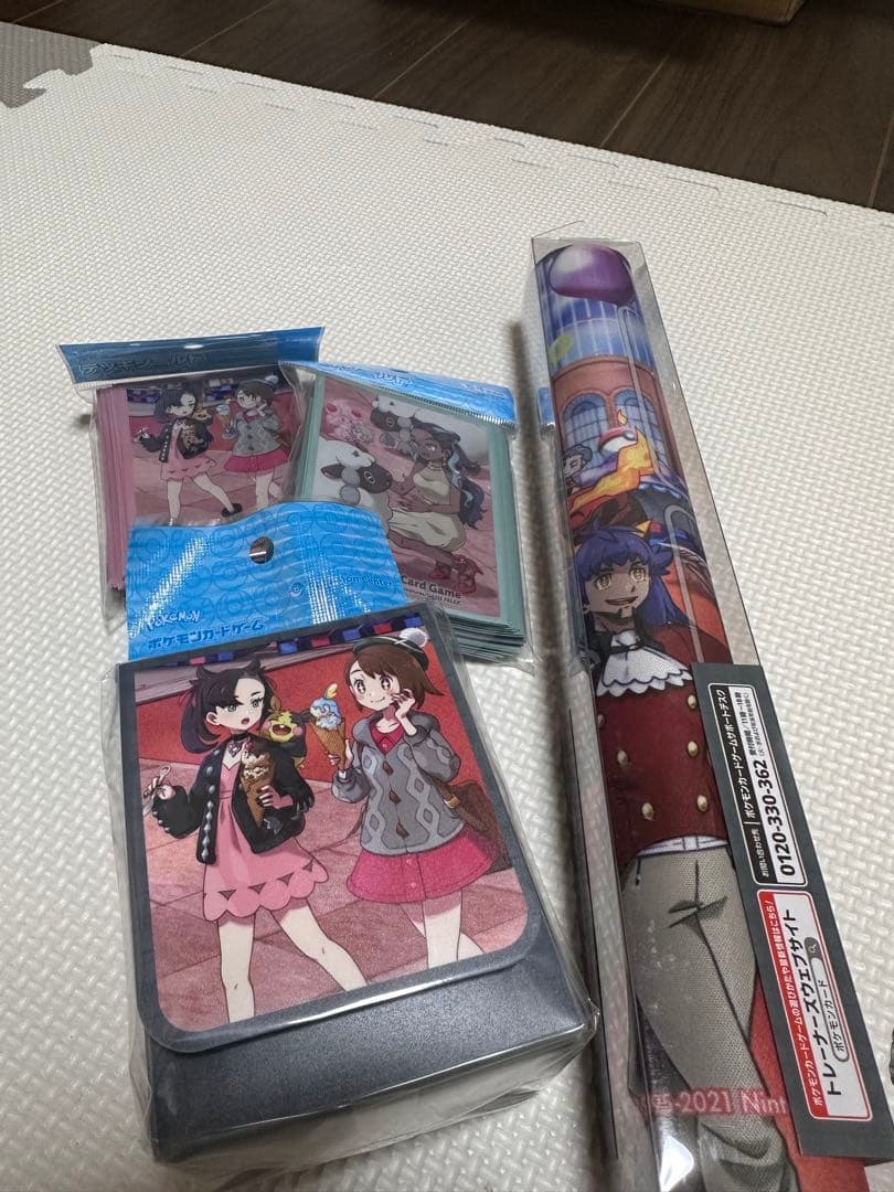 ポケモンカードゲーム　サプライ　トレーナーズオフショット　マリィ　ユウリ　ルリナ