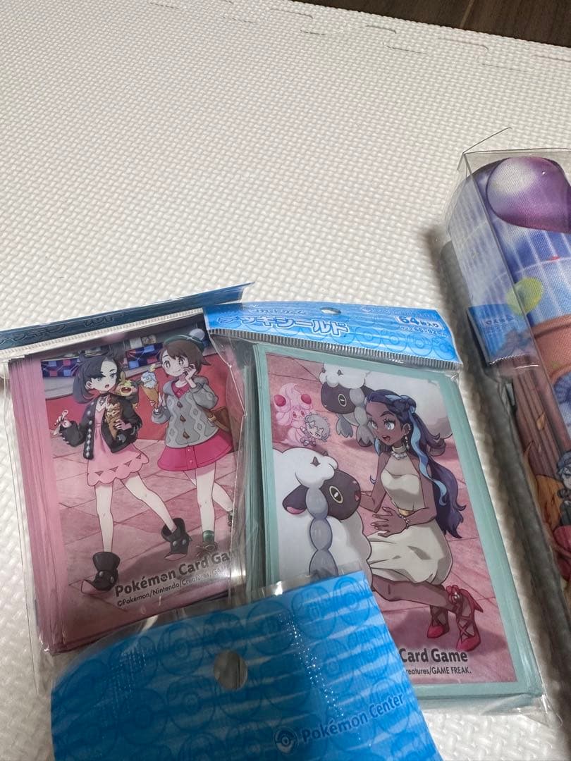 ポケモンカードゲーム　サプライ　トレーナーズオフショット　マリィ　ユウリ　ルリナ