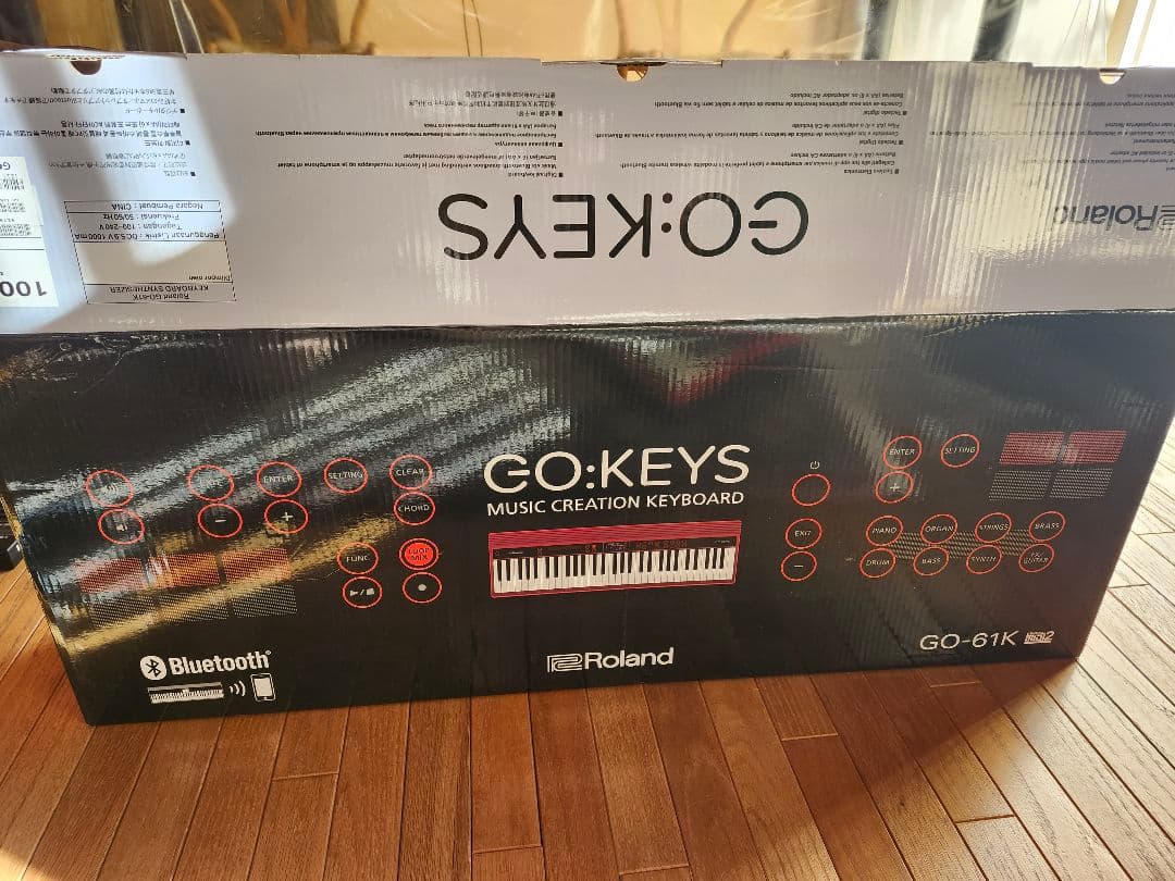 【美品】Roland GO:KEYS 61鍵 赤 レッド