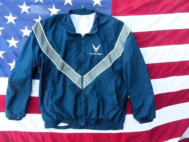 米軍実物 USAF PTU トレーニングジャケット フィットネス　 P52