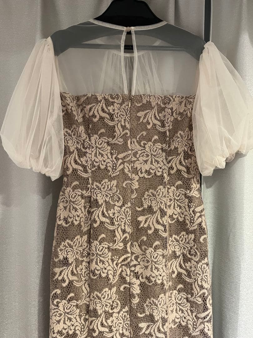 LAGUNAMOON ラグナムーン ドレス　フラワージャガードレースワンピース