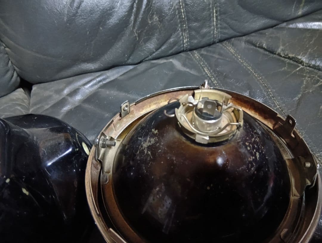 CBX400F 純正ヘッドライト　当時物　国内　シビエ　CBR