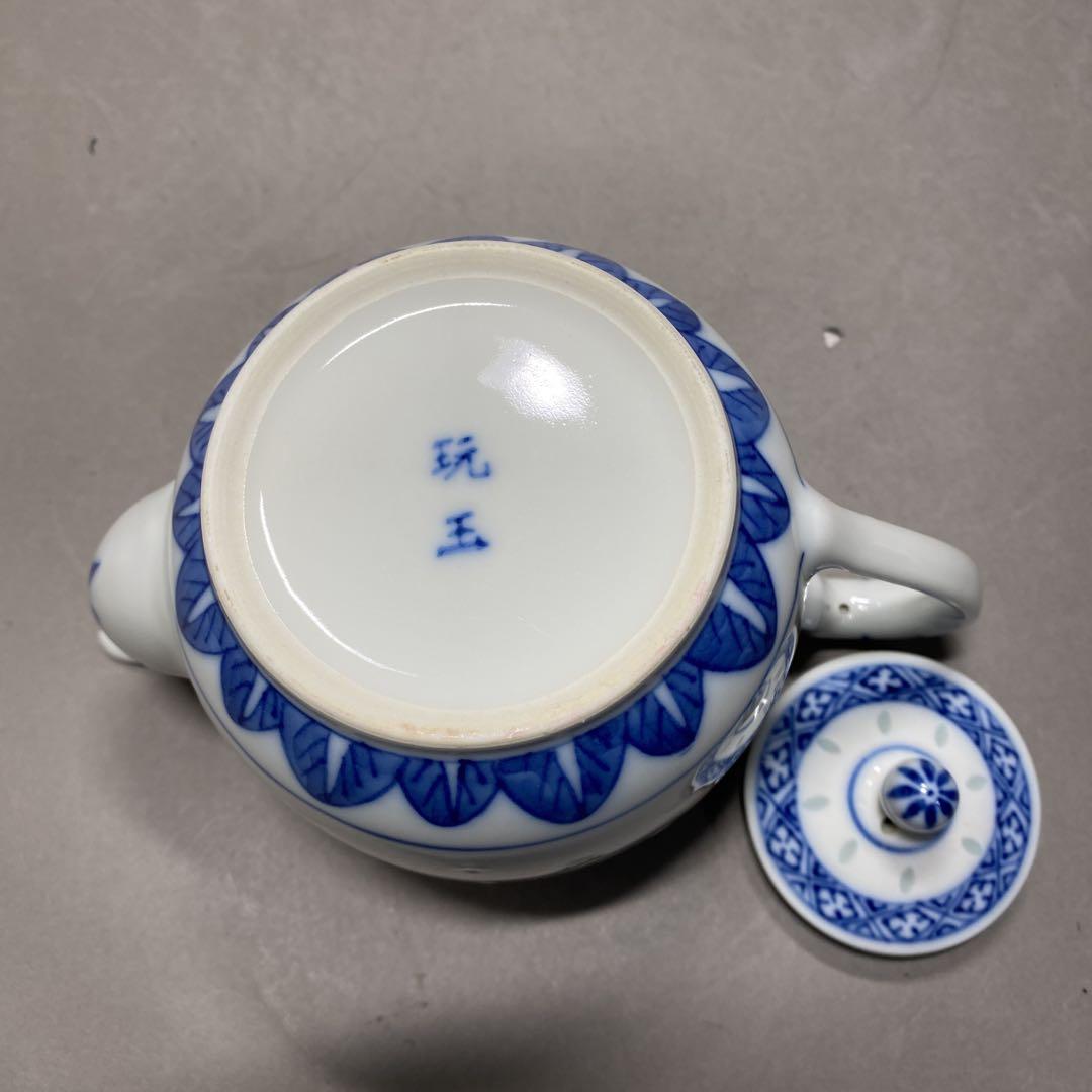 中国古美術　景德鎮製　古玩　玩玉　染付　青花　蛍焼　茶道具　茶器