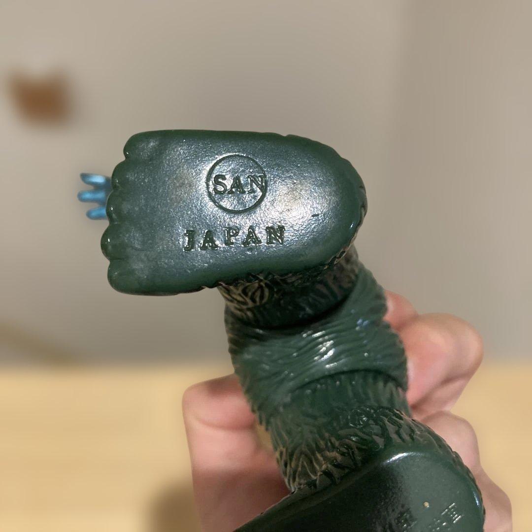 マルサン製　サンダ・ガイラ　怪獣フィギュアセット