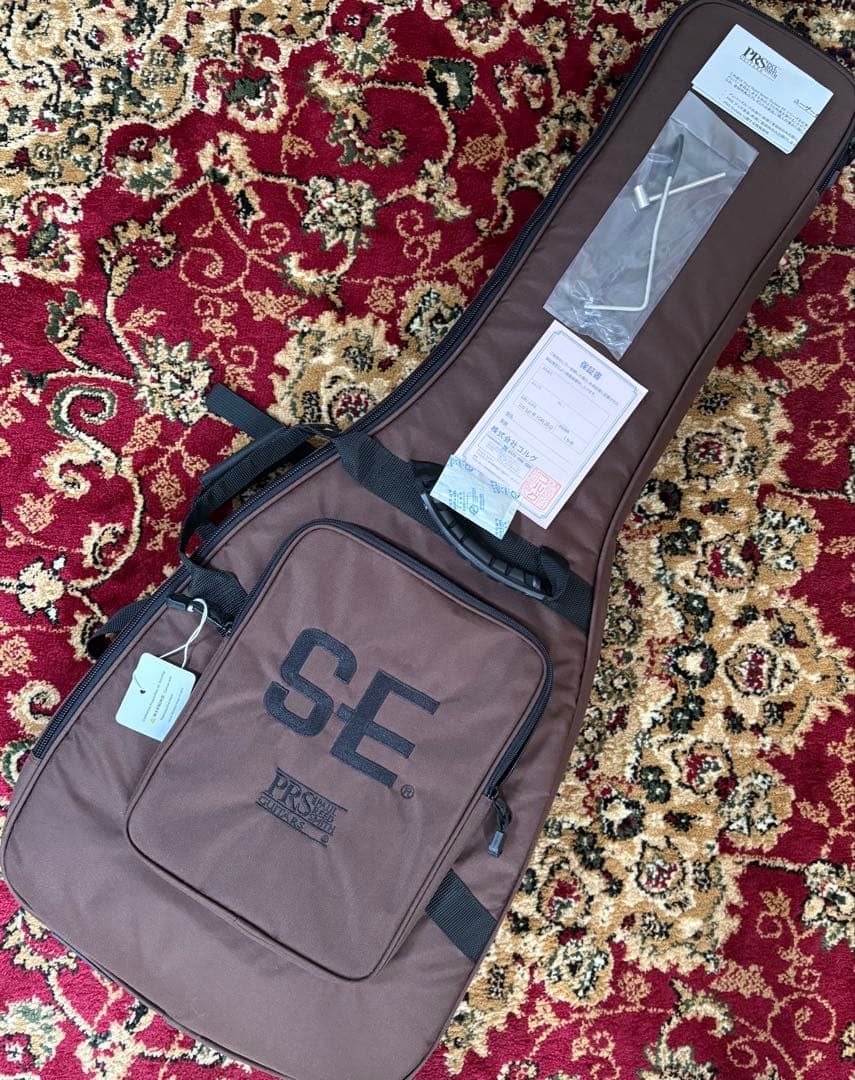 ギター mamePRS SE Custom24 Chacoal Burst