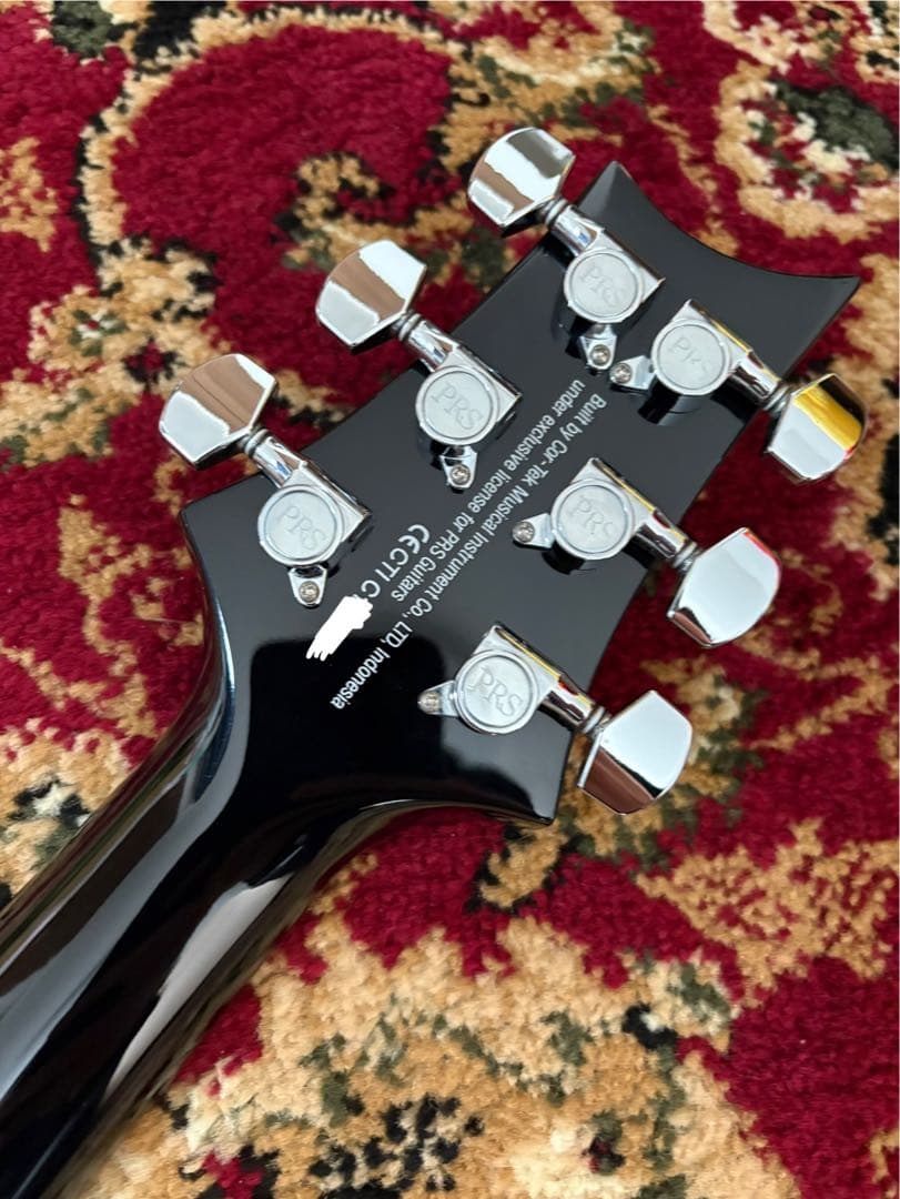 ギター mamePRS SE Custom24 Chacoal Burst