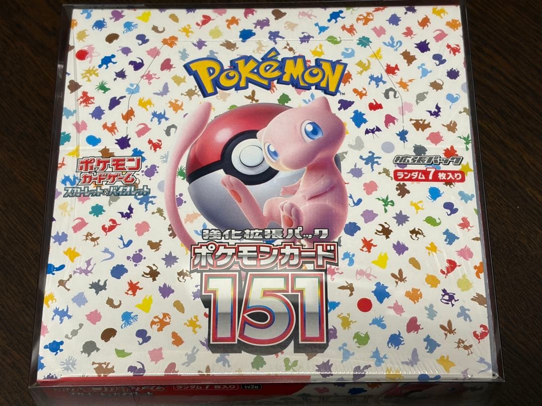 シ*ク様 【未開封】ポケモンカード １５１　シュリンク付き　１BOX