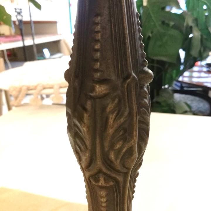 新春初売りセール◇自社配or引取限定◇アンティークステンドランプ　ブロンズベース