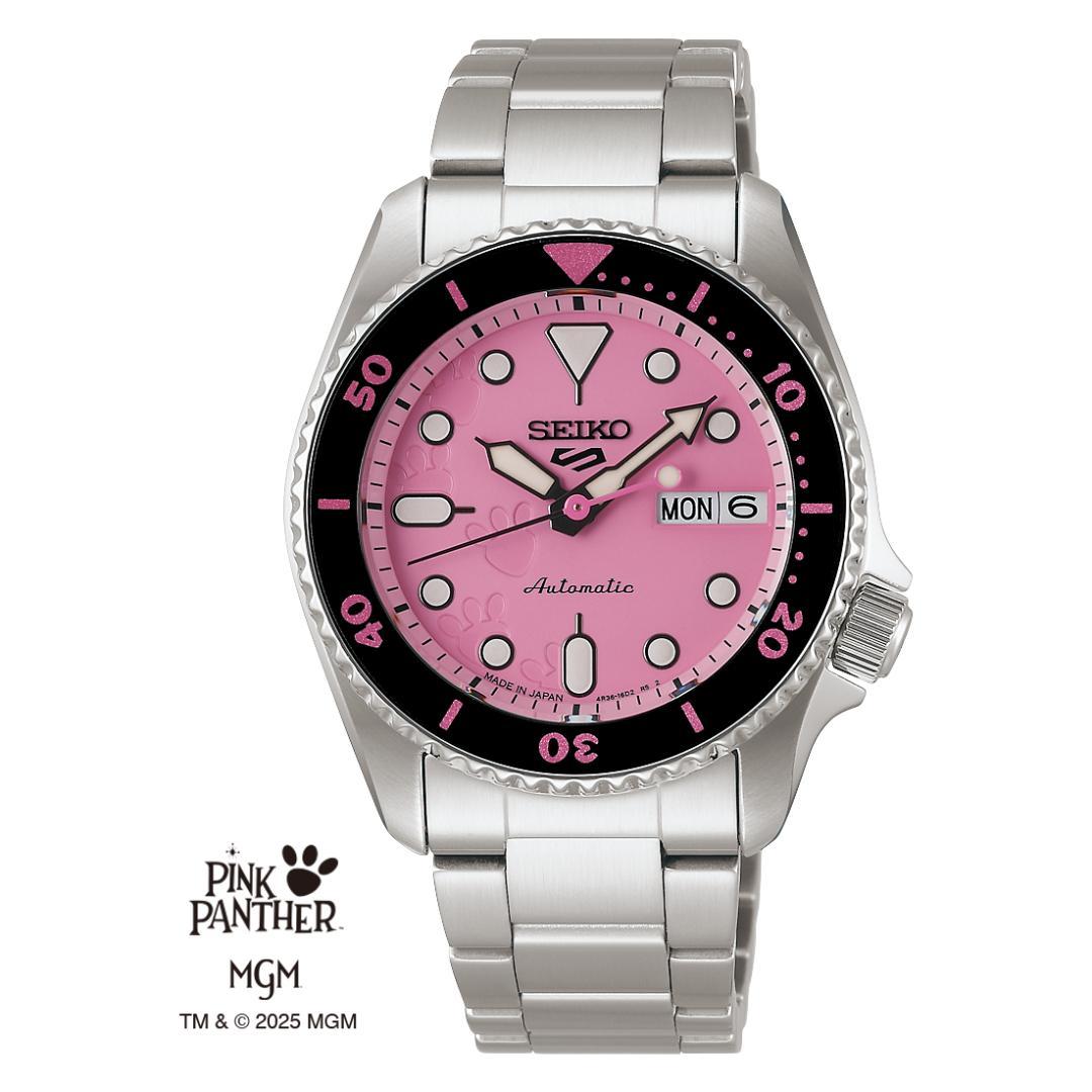 SEIKO 5スポーツ SBSA321 ピンクパンサー限定モデル 新品 正規品