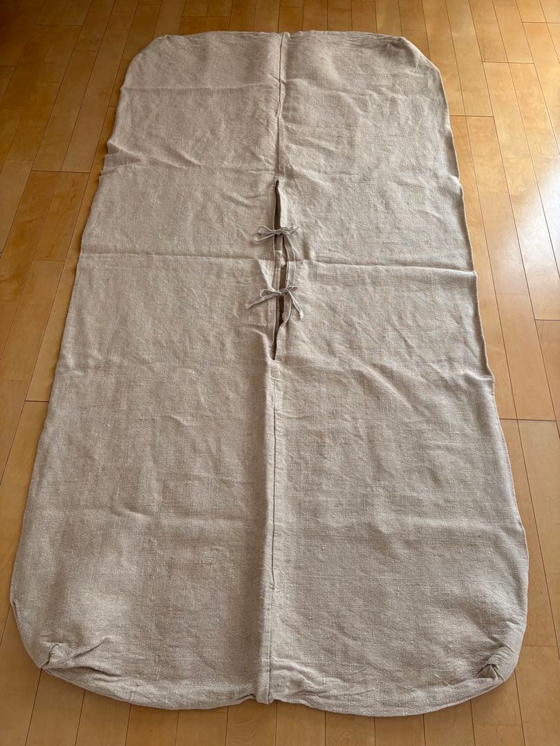 フランス　アンティーク　リネン　カバー　フランス軍用品