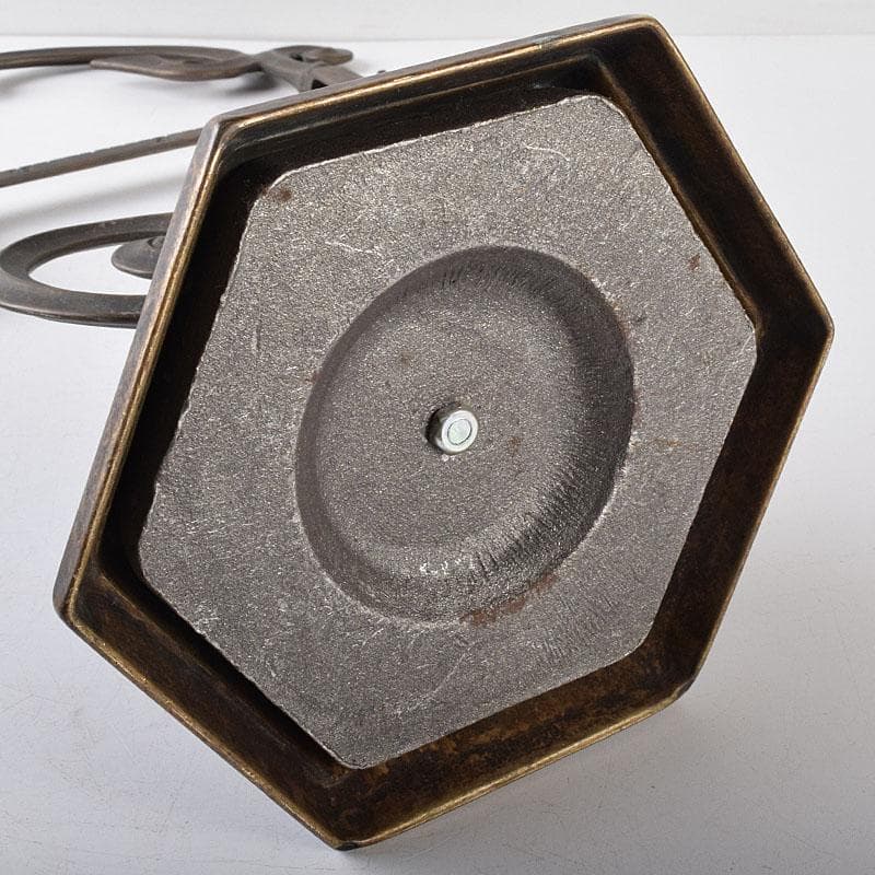 アンティーク　真鍮製　天秤はかり　置物　重さ約4.5㎏　M　R8127B