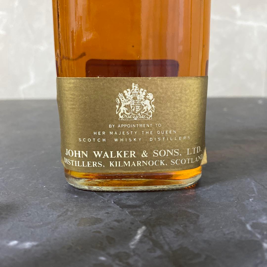 古酒　Johnnie Walker Black Label ウイスキー