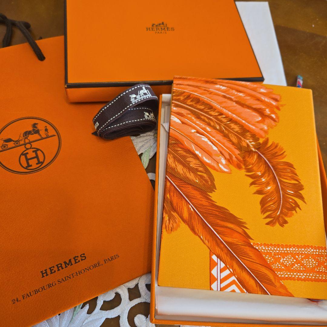 未使用 エルメス シルクツイル ノート