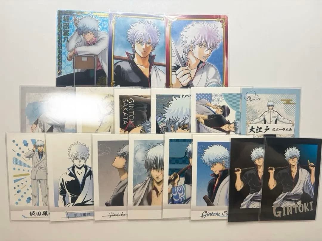 銀魂 坂田銀時 クリアカード ぱしゃこれ まとめ売り
