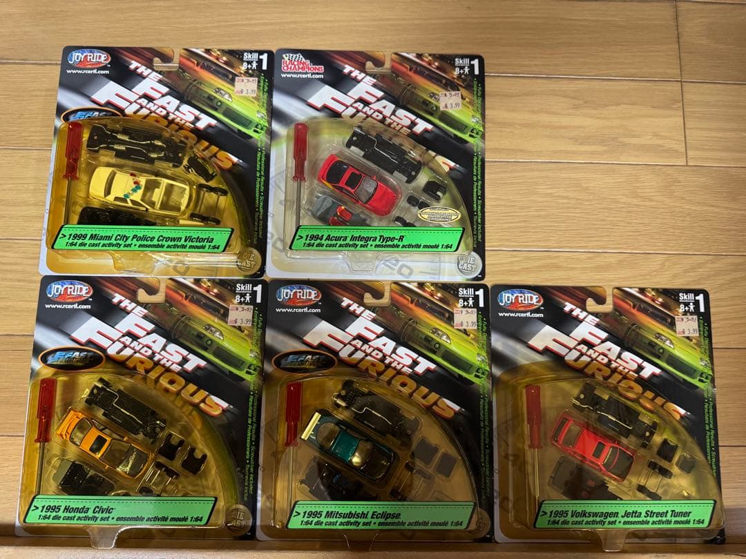 JOY RIDE レーシングチャンピオン　ワイルドスピード　ミニカー