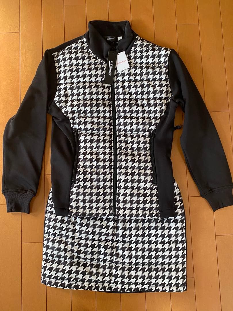 新品タグ付き⭐︎千鳥格子ダウンセットアップLサイズ