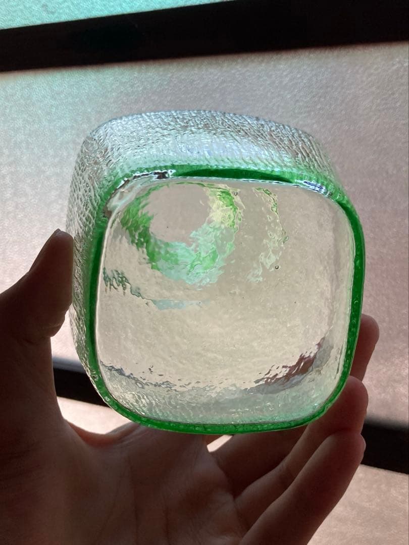 古道具　ウランガラス　ディキャンタグラス　昭和初期