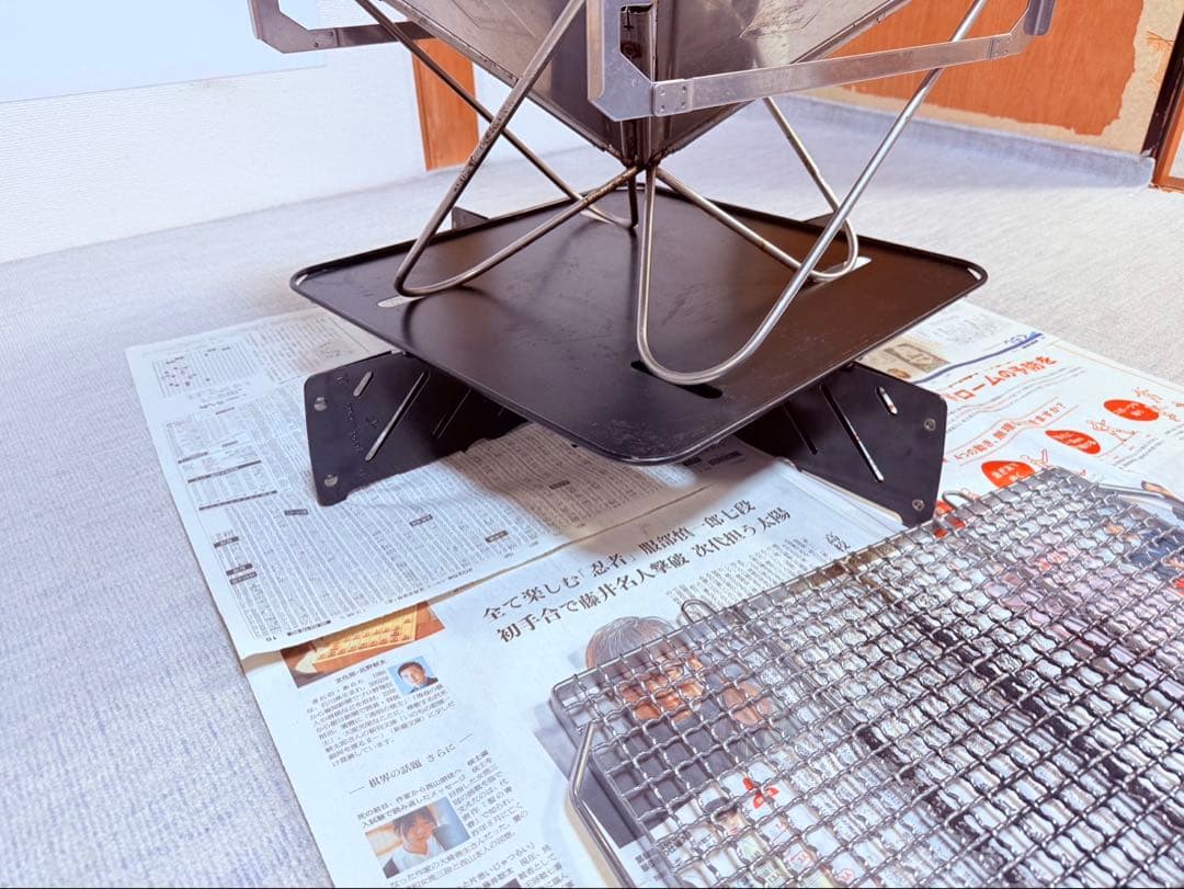 【セット】スノーピーク　焚き火台　焼きアミPro グリルブリッジ