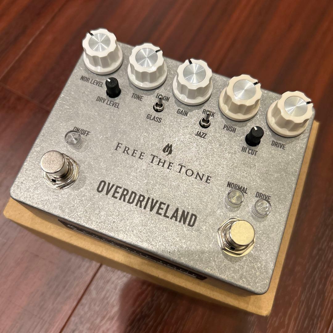 使用感なし FREE THE TONE OVERDRIVELAND