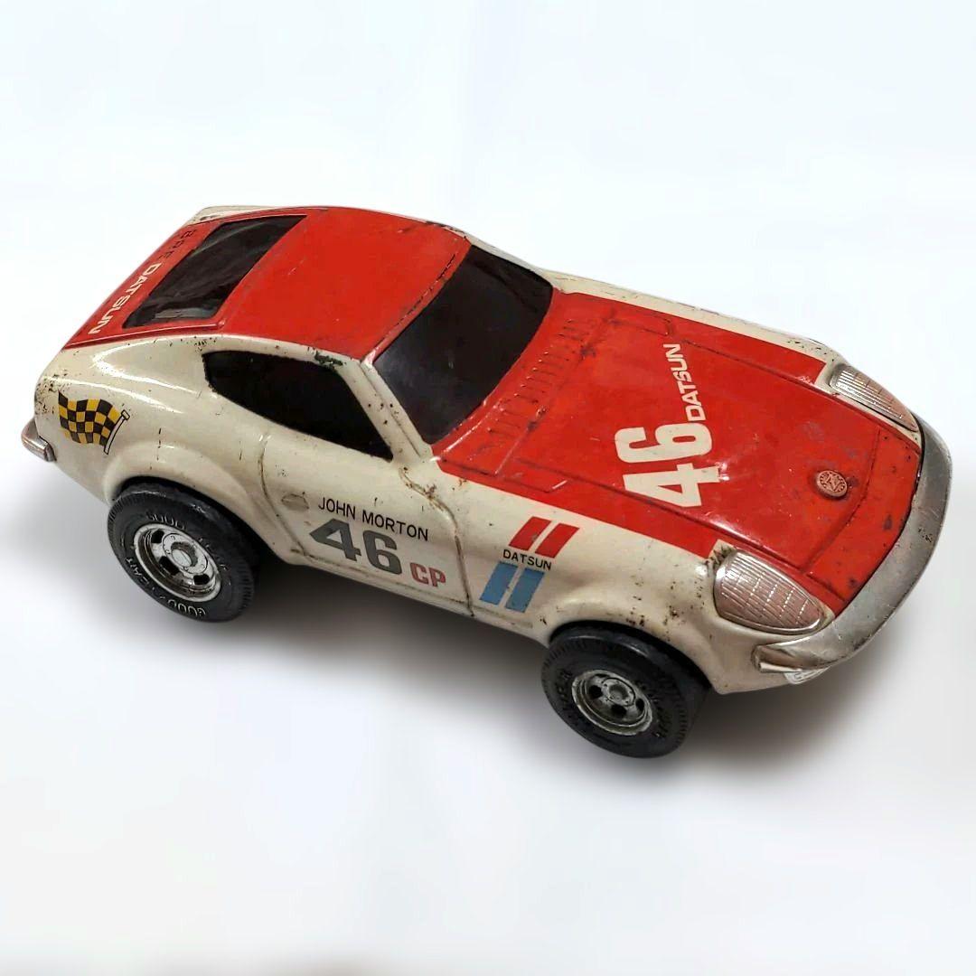 46ダットサン DATSUN 昭和レトロ 当時物 ブリキ 入手困難♡E13