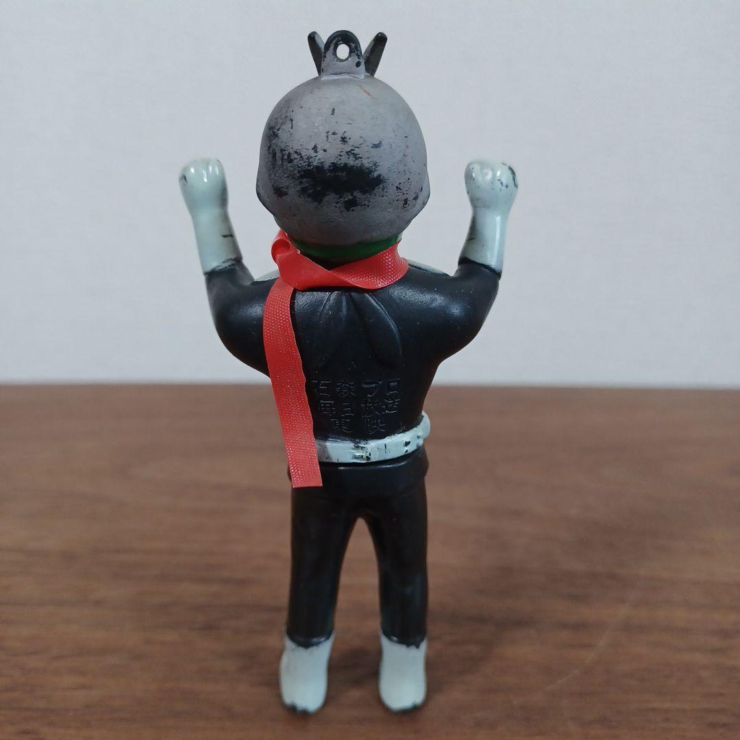 当時もの　ポピー製　仮面ライダー５種　希少ソフビペンダントトップ （チェーン無）