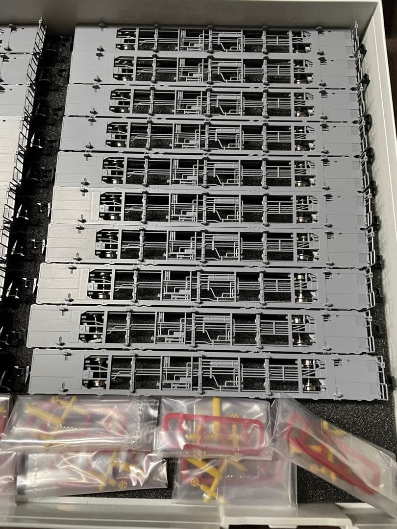 【新品未使用】tomix コキ 107 20両 コンテナ 積載可能