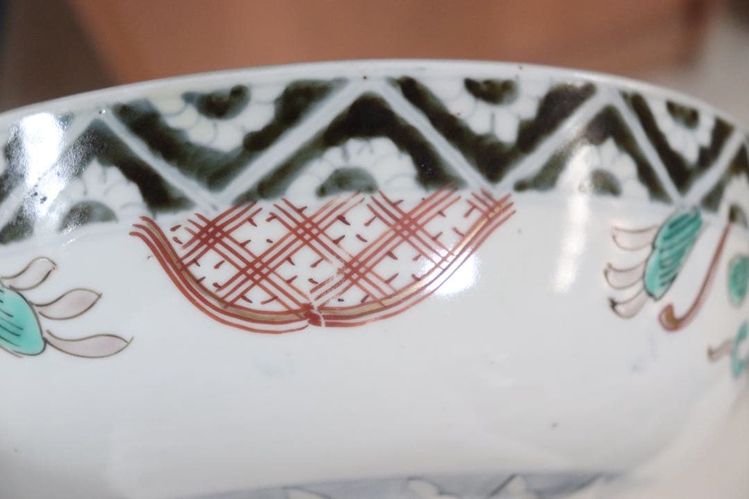 江戸　伊万里錦絵大鉢2種4点　共箱　送料込み250518