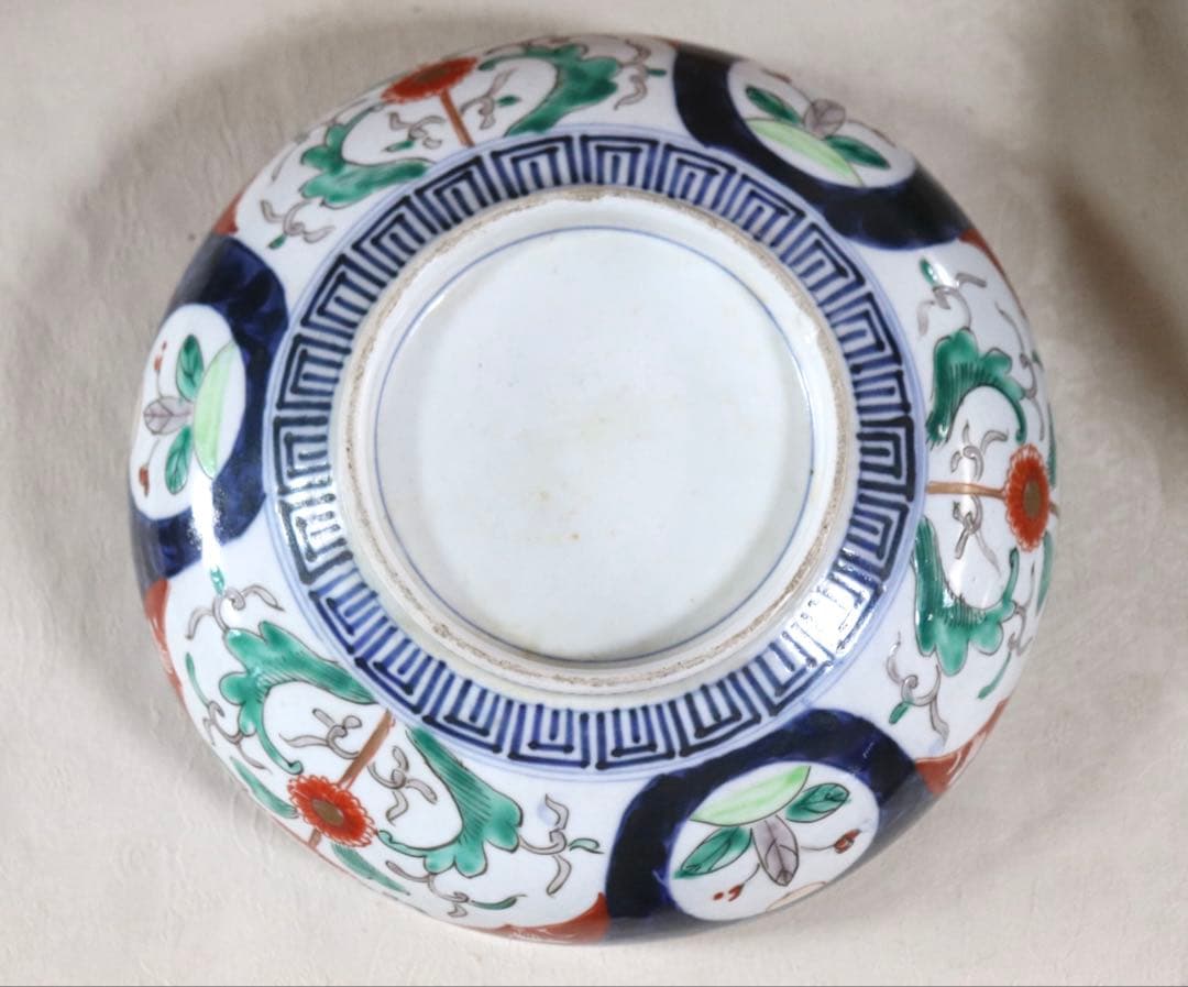 江戸　伊万里錦絵大鉢2種4点　共箱　送料込み250518