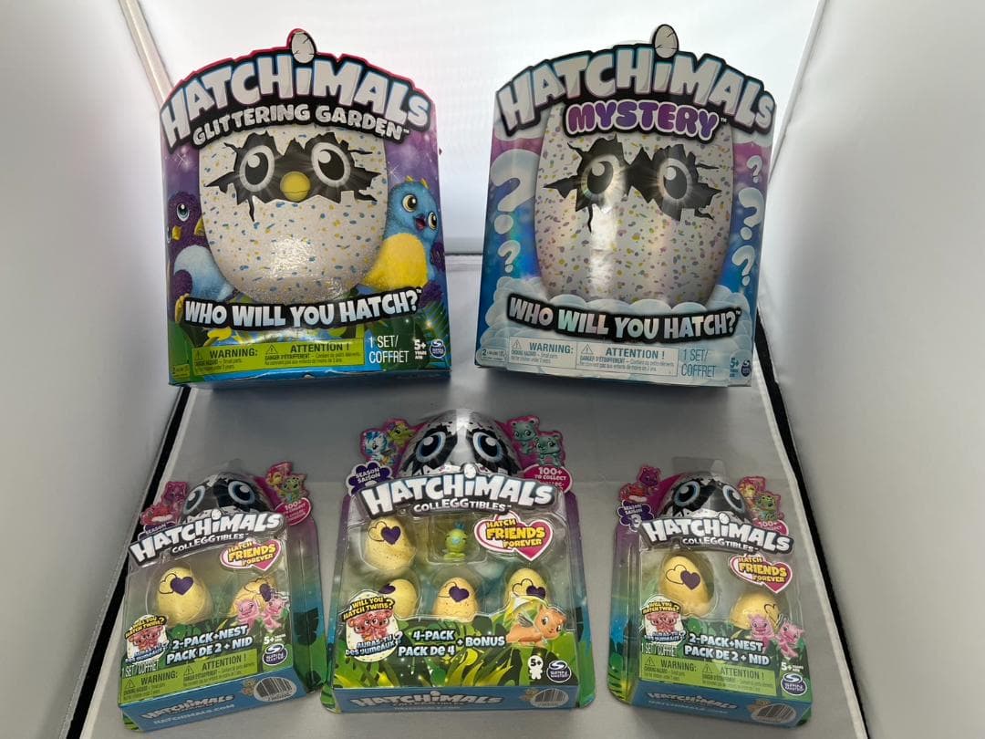HATCHIMALS　うまれて! ウーモ　海外版製品(並行輸入品)　5点セット