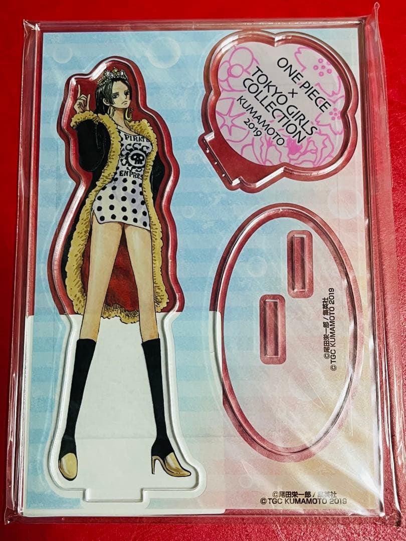 ワンピース 東京ガールズコレクション 限定 ボア ハンコック アクリルスタンド