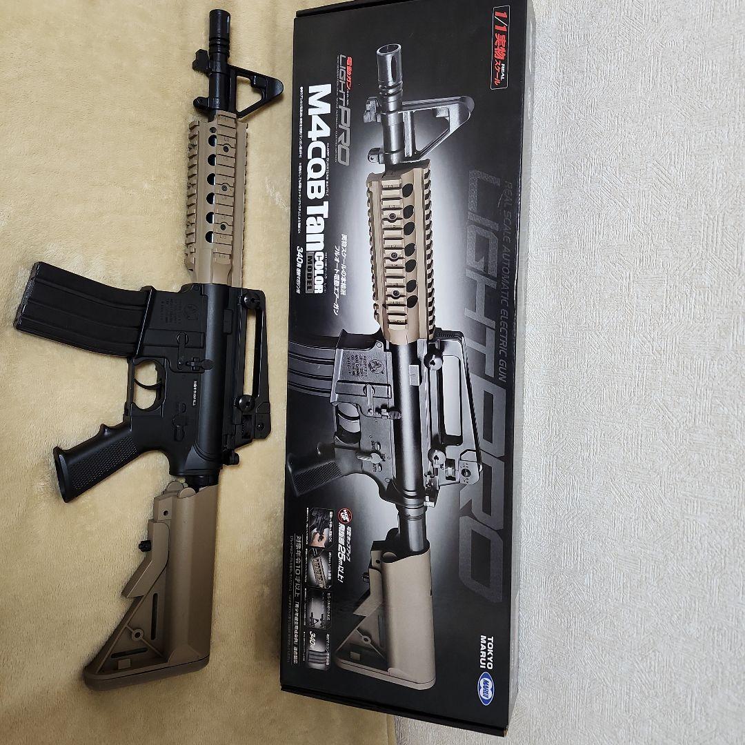東京マルイ電動ガンライトプロM4CQB Tan color　10禁