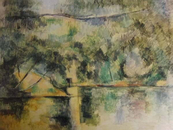 ポール・セザンヌ、「LES REFLETS DANS L'EAU」