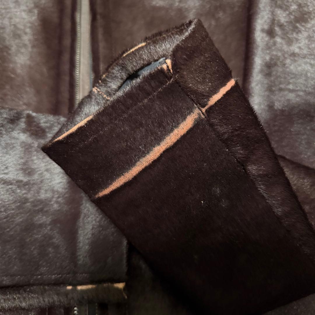 13AW Emporio Armani ポニーレザージャケット アーカイブ