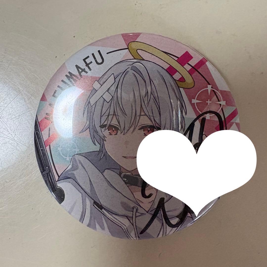 まふまふ　サイン　缶バッジ