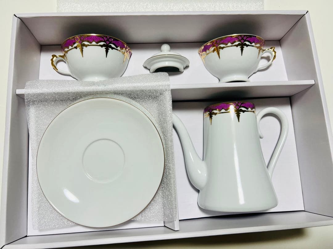 グラブル カフェミレニア ティーセット 蒼の追想 グラス 3点