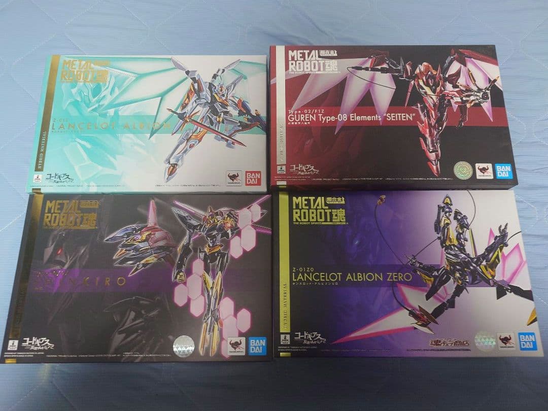 メタルロボット魂　紅蓮、アルビオン、アルビオンゼロ、蜃気楼　ROBOT魂　その他
