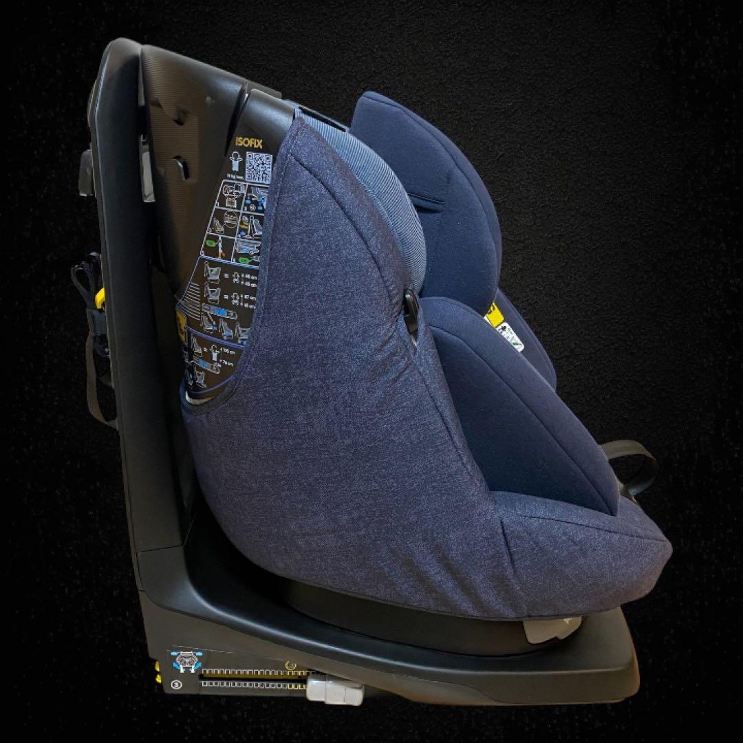 美品✨MAXI-COSI AxissFix Plus ネイビー ISOFIX対応