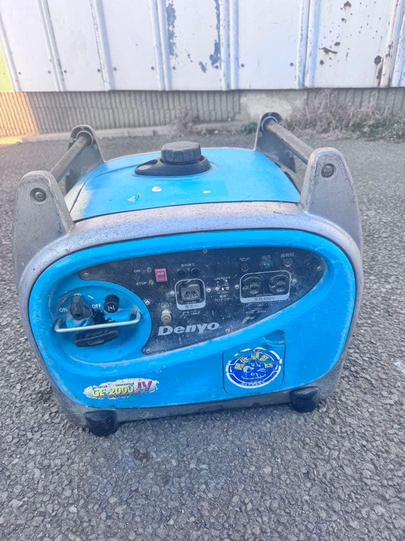 Denyo GE-2000IV 発電機 キャンプ 建設機械 デンヨー 発電